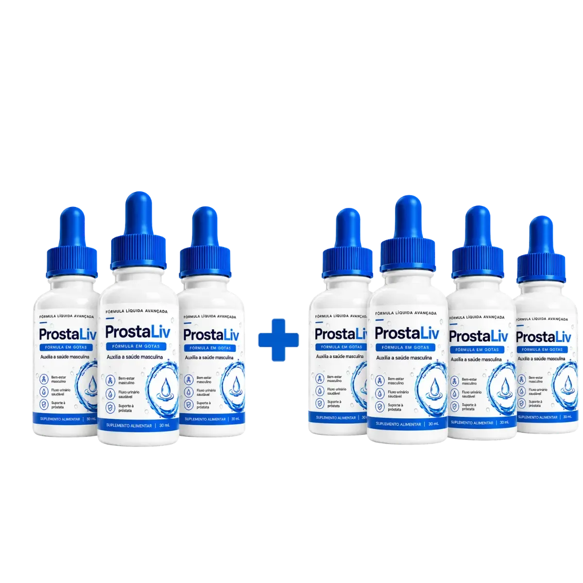 Kit ProstaLiv com 7 frascos